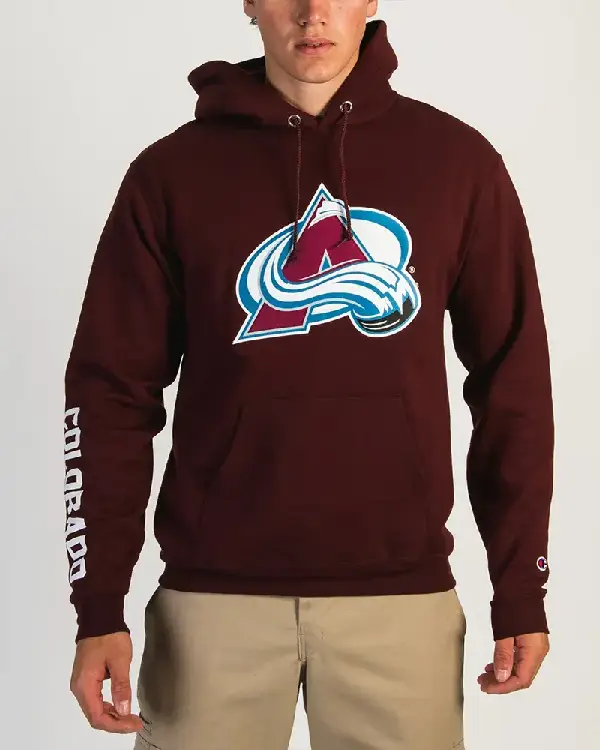 Colorado Avalanche Center Ice Pullover Hoodie