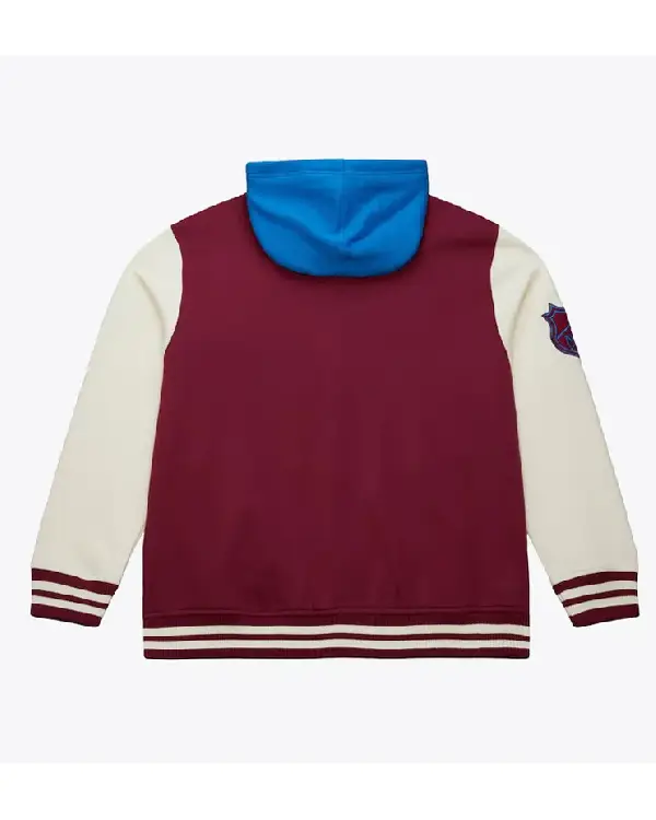 Colorado Avalanche Rinkside Varsity Fleece Jacket sale