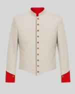 Crime 101 2026 Barry Keoghan White Jacket for sale