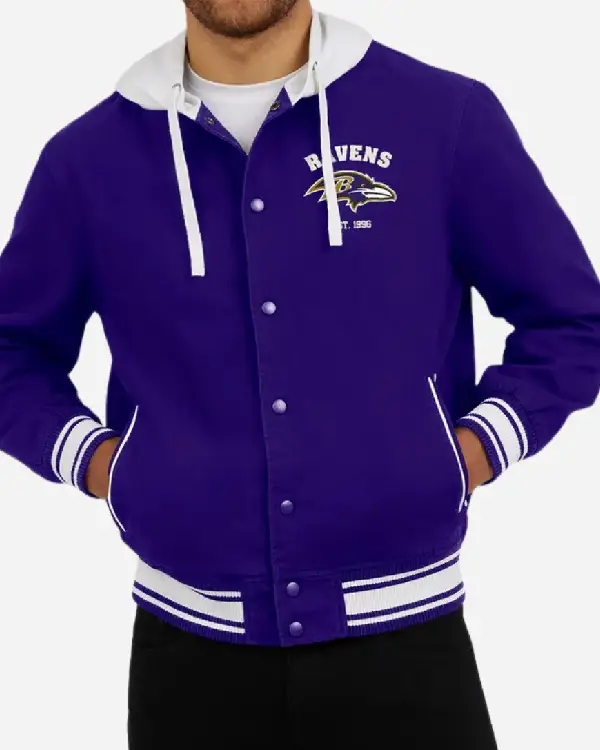 Darius Rucker Baltimore Ravens Fanatics Hooded Jacket