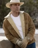 Dark Winds S02 Joe Leaphorn Brown Leather Jacket