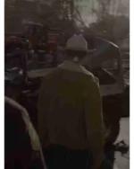 Dark Winds S02 Joe Leaphorn Brown Leather Jacket For Sale