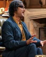 David Olusoga The Celebrity Traitors Blue Blazer