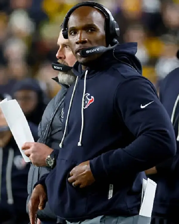 DeMeco Ryans Houston Texans 2025 Sideline Hoodie