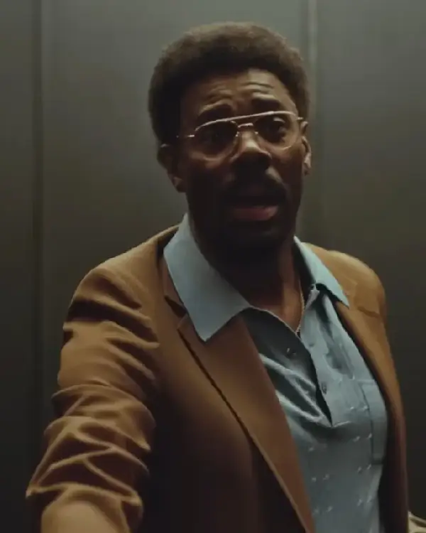 Dead Man’s Wire Colman Domingo Single-Breasted, Notched Lapels Tobacco Brown Wool Blend Blazer