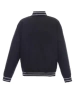 Detroit Pistons Navy Poly Twill Jacket For Sale