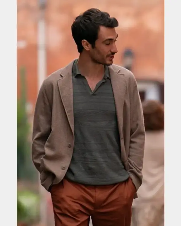 Emily in Paris S04 Marcello Brown Coat