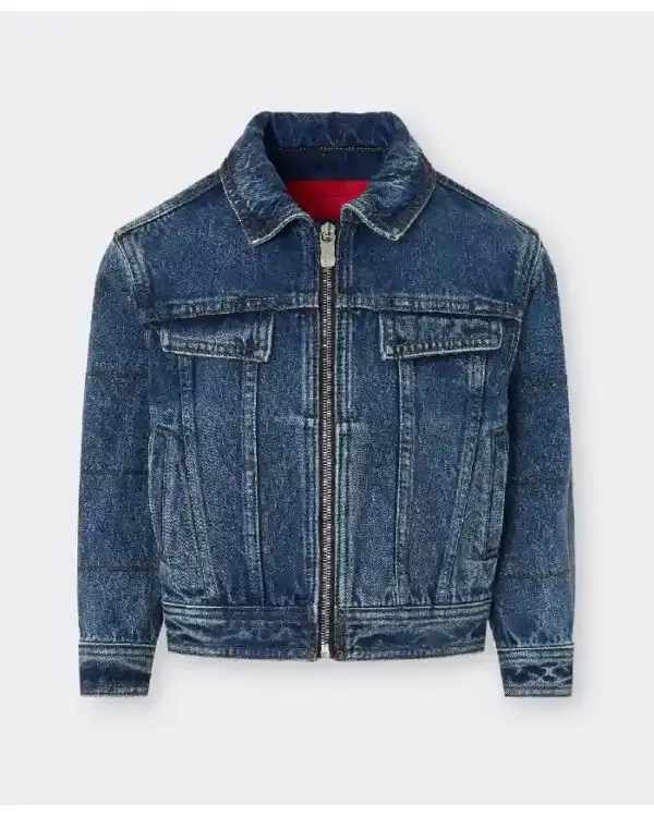 Ferrari Blue Denim Jacket