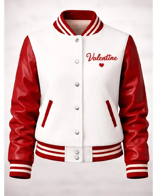 For My Valentine Varsity Jacket