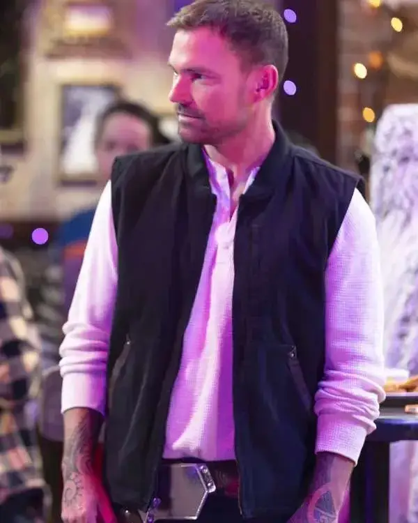 Gabriel Shifting Gears S02 Black Vest For Sale