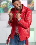 Ginuwine Studded Red Jacket