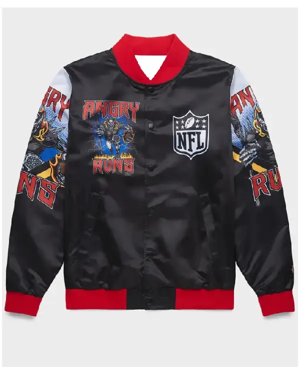 Good Morning Football Kyle Brandt Angry Runs Bomber Jacket for Men