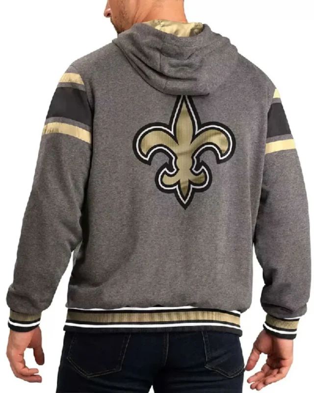 Gray New Orleans Saints Extreme Hoodie sale