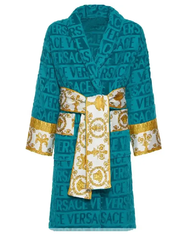 Green Versace Robe