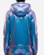 Holographic Windbreaker Jacket back