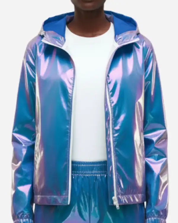 Holographic Windbreaker Jacket
