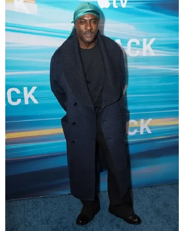 Idris Elba New York City 2026 Wool Coat
