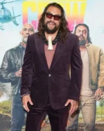 Jason Momoa The Wrecking Crew Velvet Blazer sale