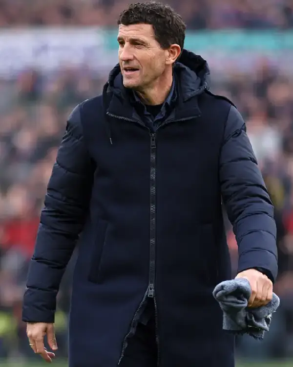Javi Gracia Blue Hooded Jacket