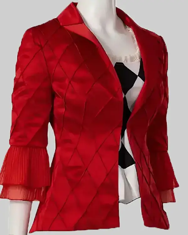 Joker 2 Harley Quinn Red Blazer Sale
