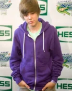 Justin Bieber Purple Hoodie