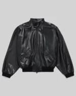 Kendrick Lamar GNX Black Leather Jacket Sale