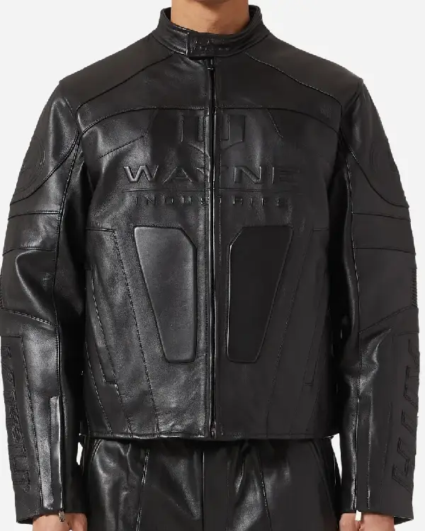 Kith x Batman Moto Leather Jacket