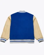 LA Dodgers Team Traditions Varsity Wool_Leather Jacket