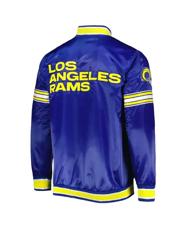 LA Rams Midfield Royal Blue Jacket For Sale