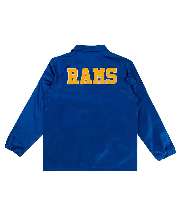 LA Rams Royal Satin Windbreaker For Sale