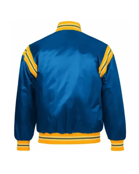 LA Rams The Enforcer Royal Blue Satin Jacket For Sale