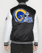 Los Angeles Rams Team Origins Training Satin Jacket On Sale