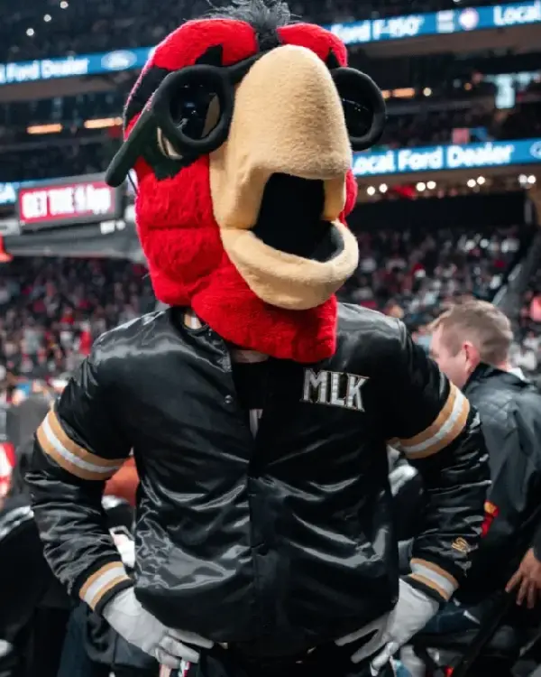 MLK Edition Atlanta Hawks Black Bomber Jacket (1)