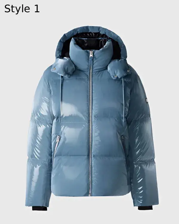Mackage Blue Puffer Jacket