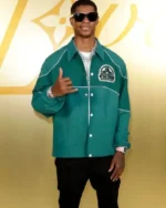 Marcus Rashford Louis Vuitton Green Jacket
