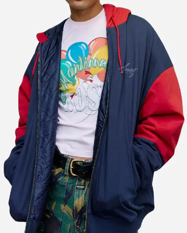 Martine Rose Big Business Zip Up Hoodie