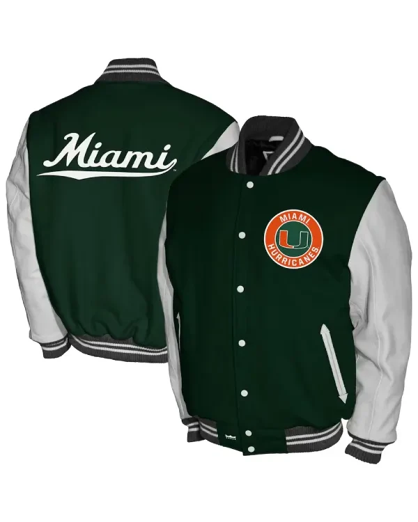 Miami Hurricanes Letterman Jacket