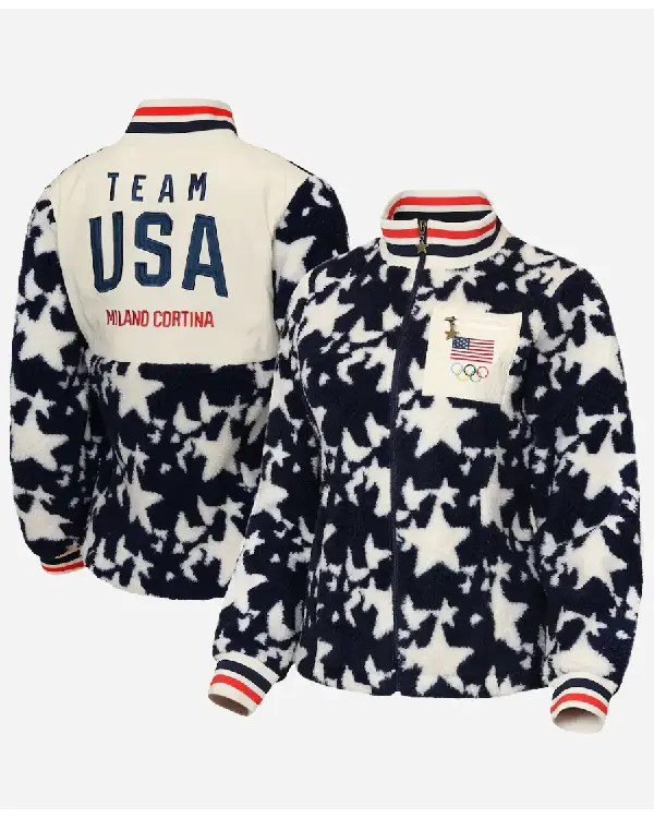 Milano Cortina 2026 Team USA Sherpa Jacket