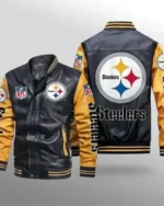 NFL Pittsburgh Steelers Leather Jacket
