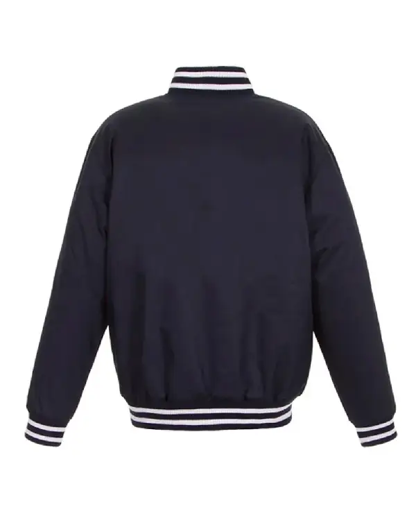 Navy Tampa Bay Lightning Front Hit Poly Twill Jacket For Sale