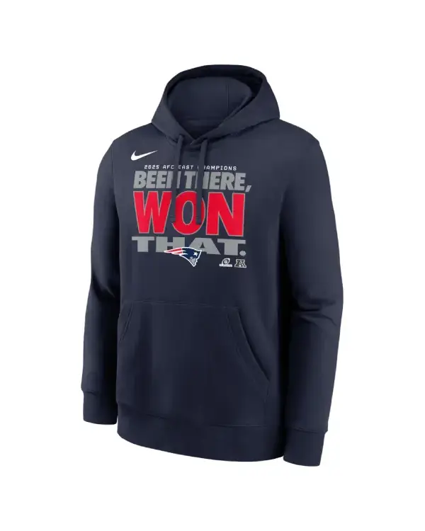 New England Patriots 2025 AFC East Division Champions Hoodie sale