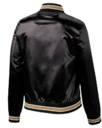 New Orleans Saints Lightweight Black Satin Jacket sale