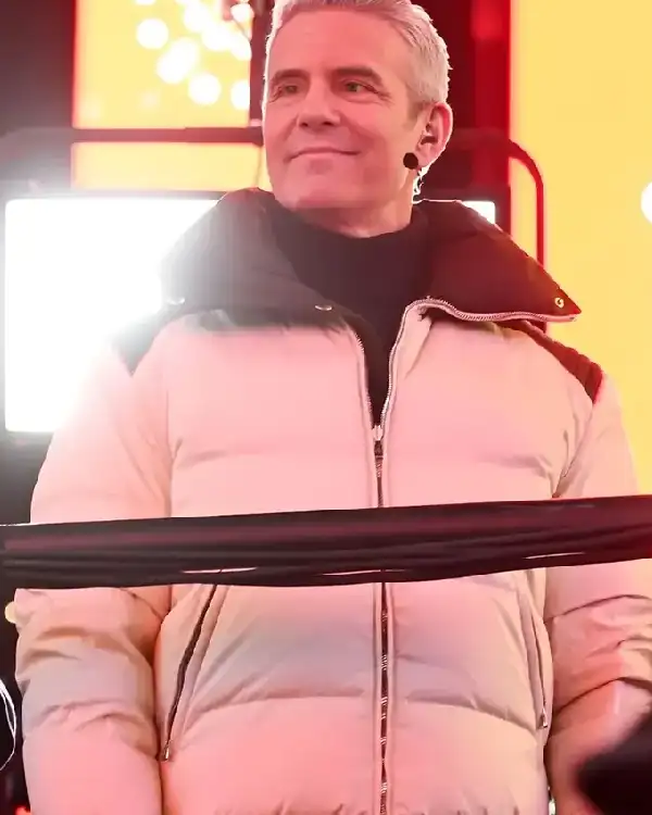 New Year’s Eve Andy Cohen White Jacket