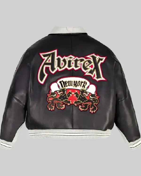 New York 2 Tone Goth Leather Jacket sale