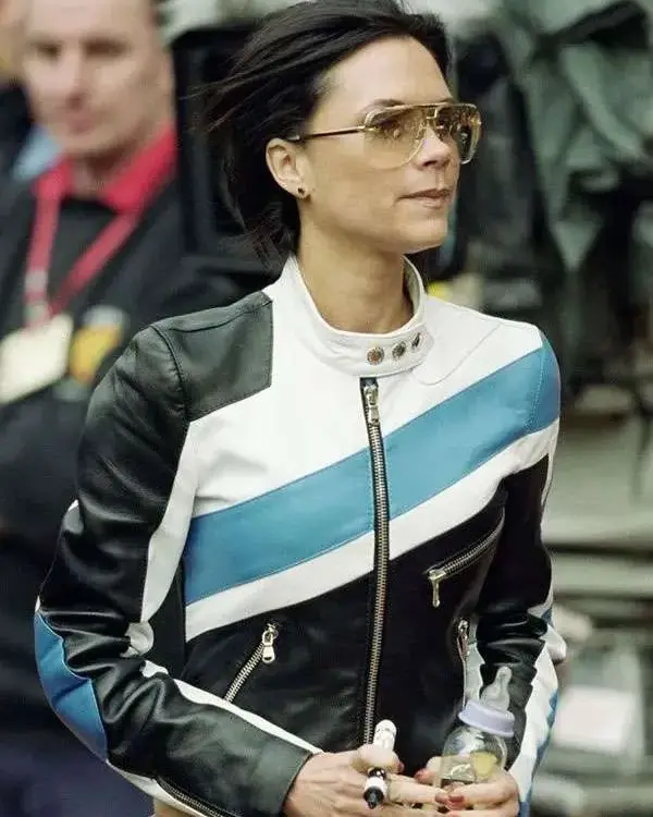 Nicola Peltz Re-wear Victoria Beckham’s Noughties Biker Leather Jacket