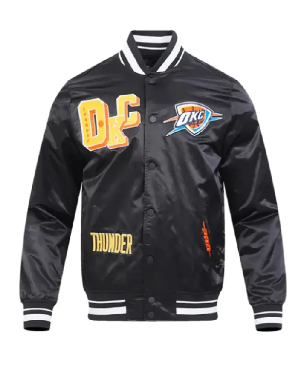Oklahoma City Thunder Best of Classic Rib Satin Jacket