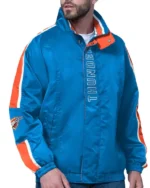 Oklahoma City Thunder Freestyle Blue Lightweight Full-Zip Jacket sale