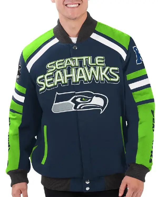 Power Forward Racing Seattle Seahawks Jacket