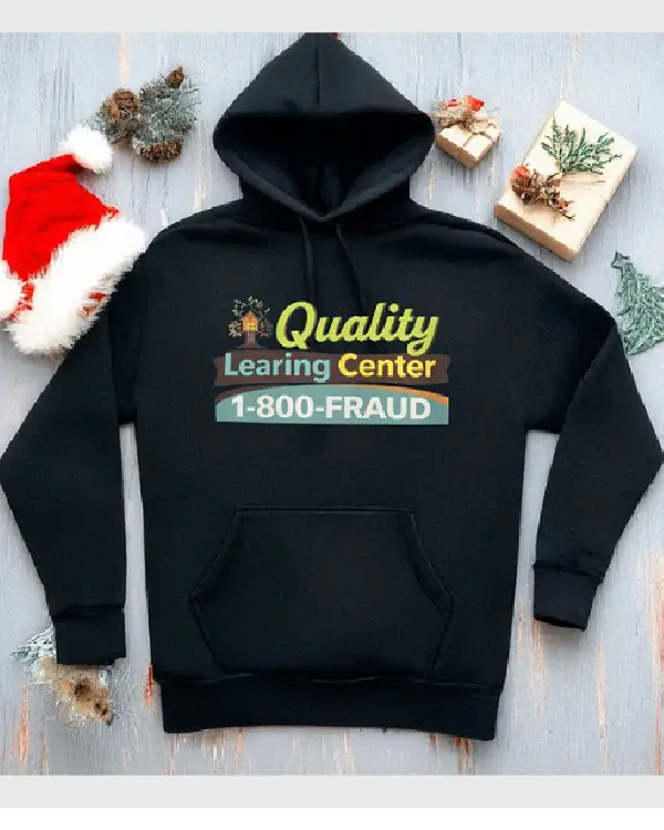 Quality Learning Center Black Hoodie