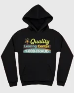 Quality Learning Center Black Pullover Fleece Hoodie